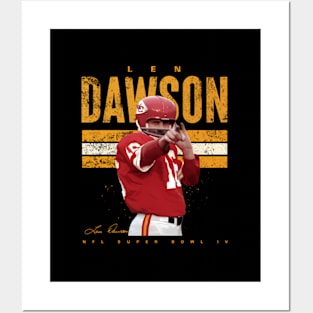 Len Dawson Kansas City Chiefs Posters and Art